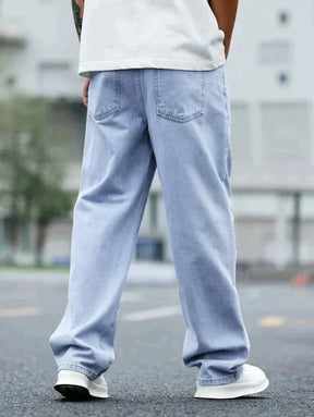 Blue Baggy jeans JEANS Trendz New 